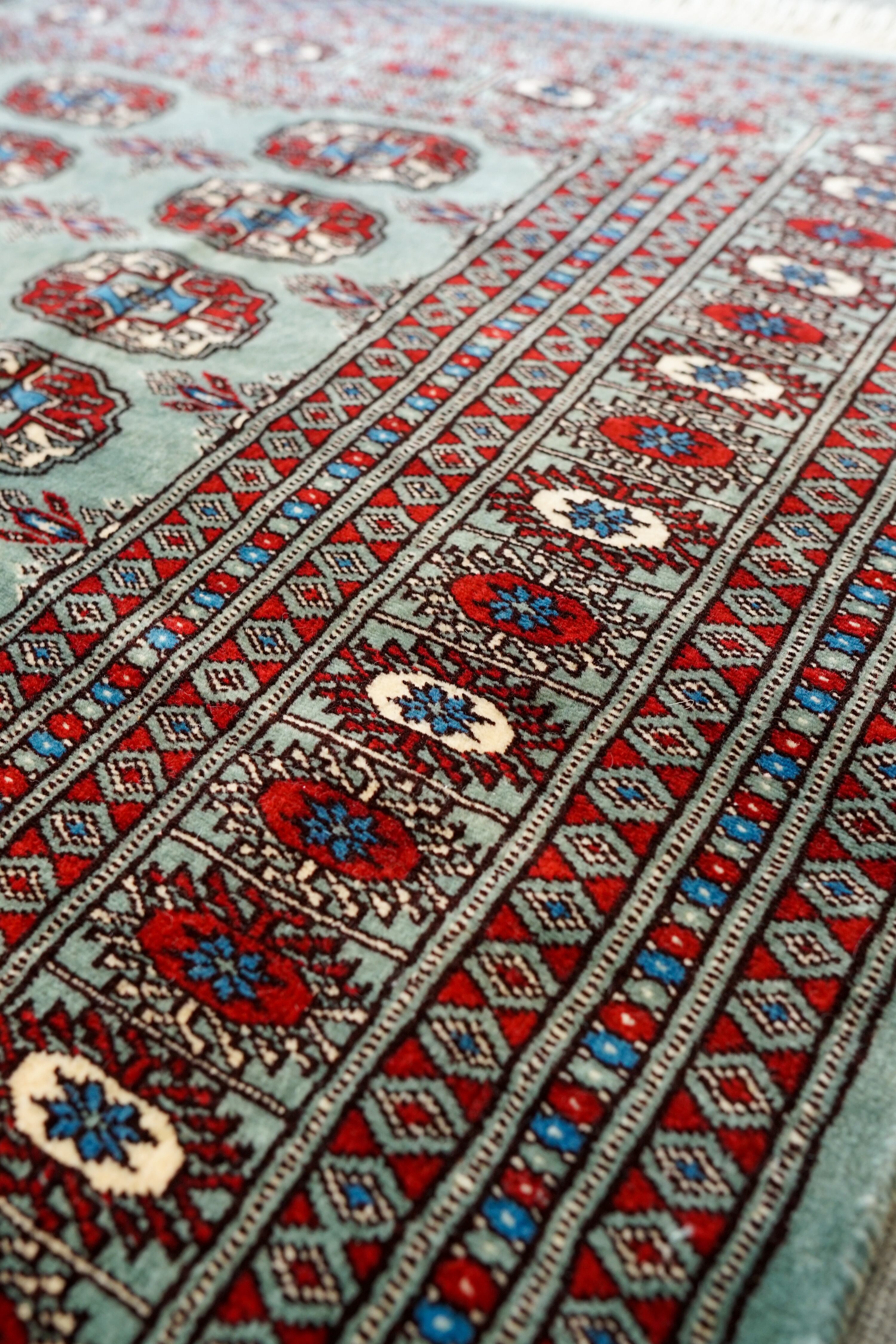 190×127cm【パキスタン手織り絨毯】 Decorworks
