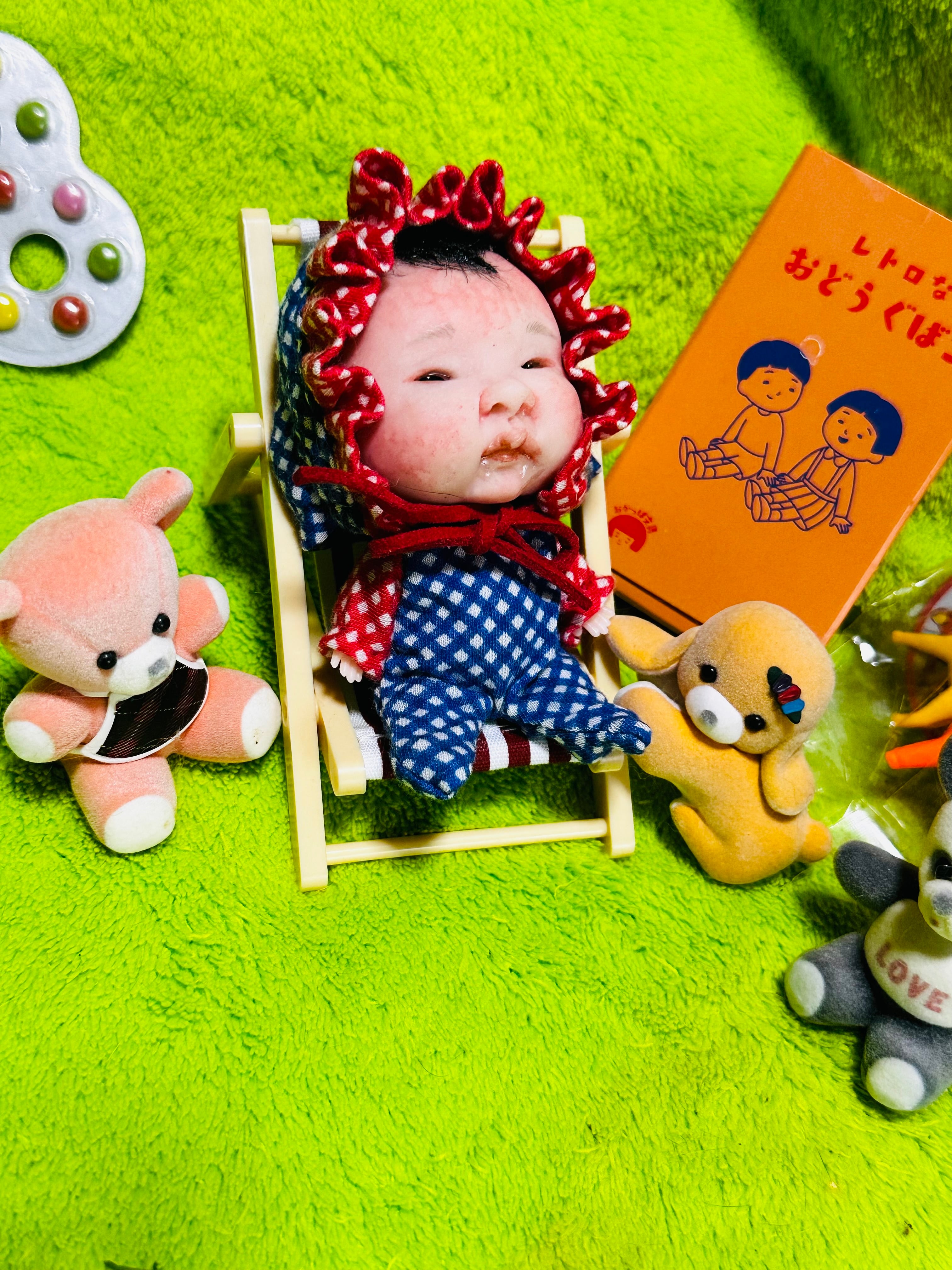 ヒトガタリ屋 昭和通り】創作人形/OOAK/樹脂粘土ベビー | ヒトガタリ屋 