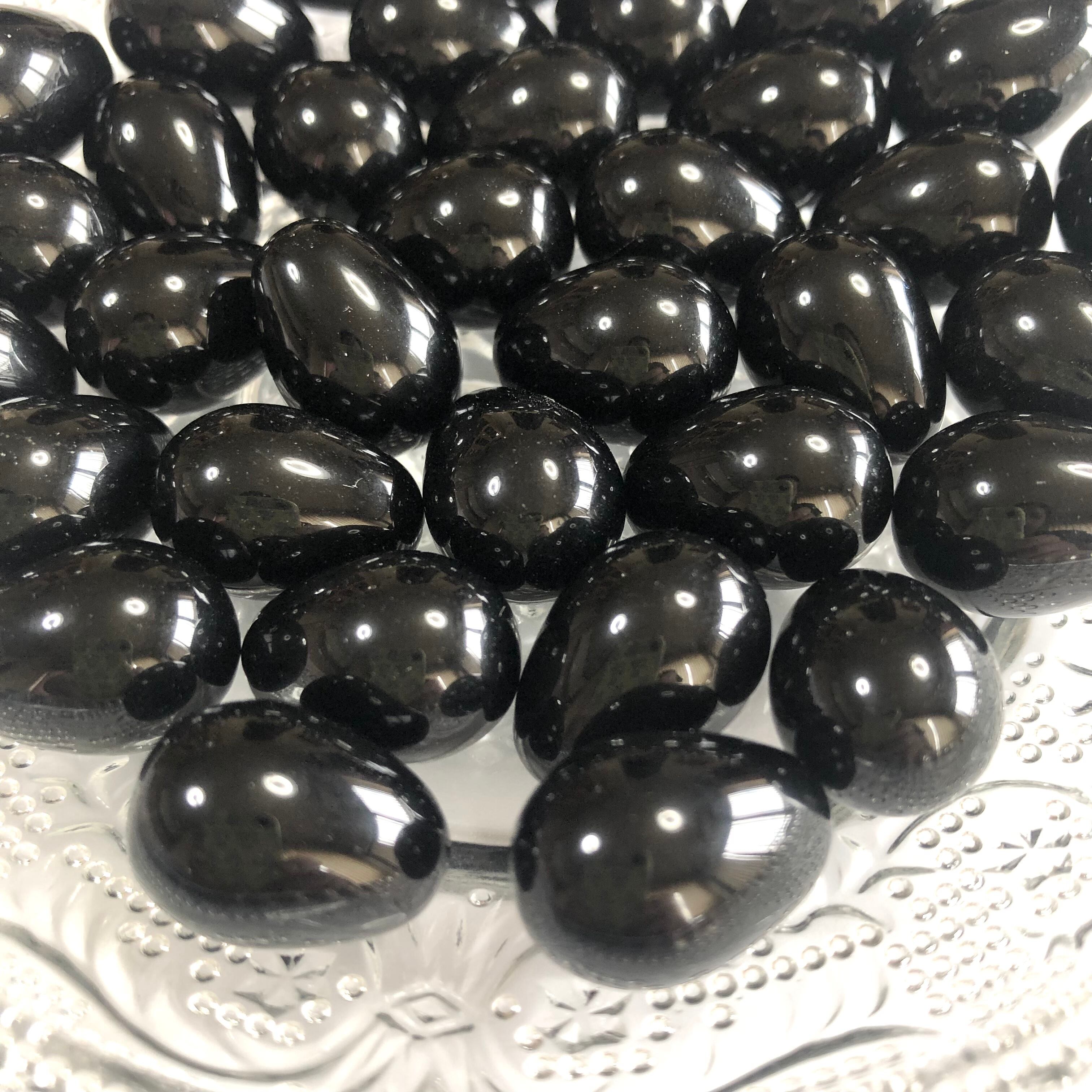 オニキス 卵型【1個】ブラジル産 8月誕生石 天然石 パワーストーン