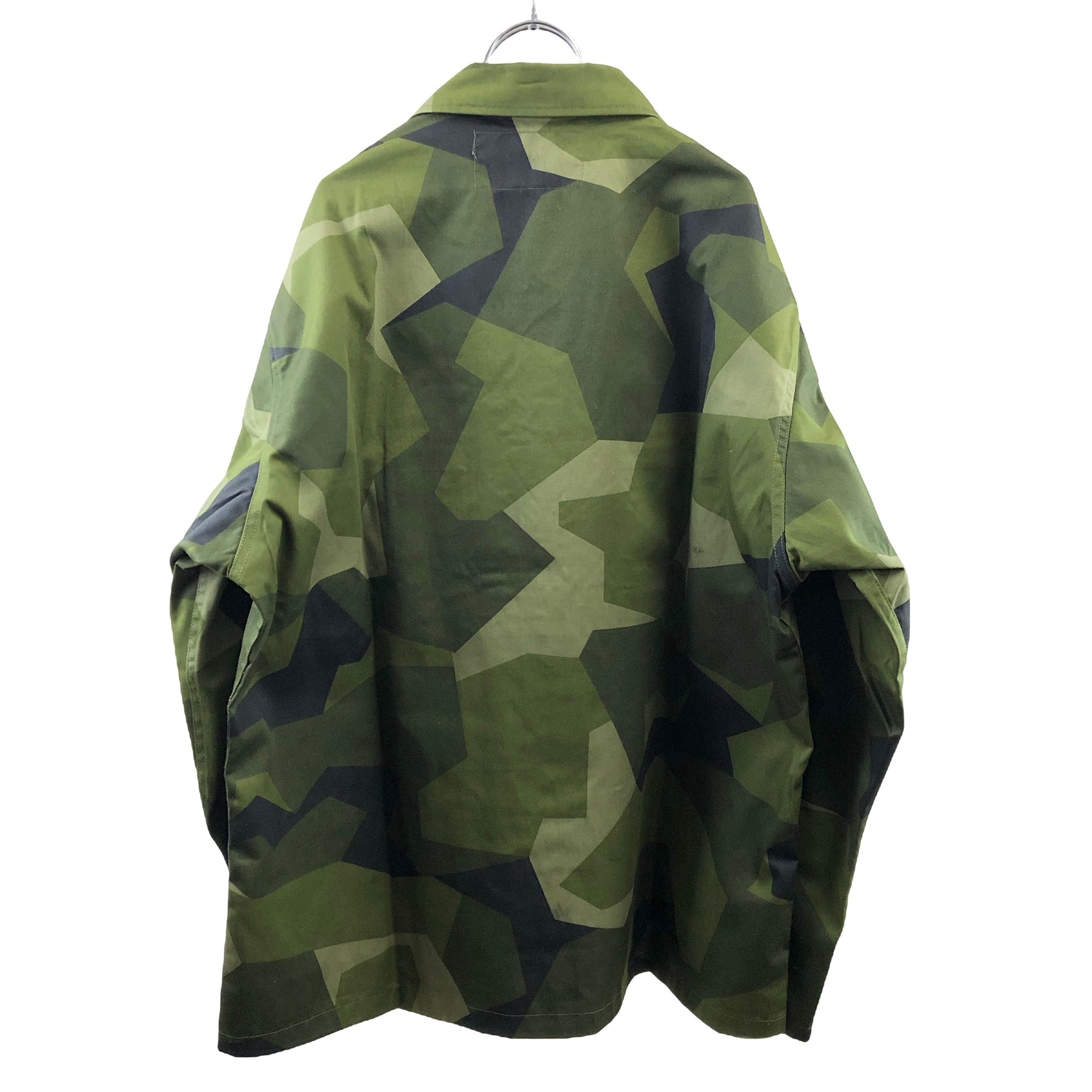 スウェーデン軍 M90 迷彩』 ミリタリー ジャケット USED 古着
