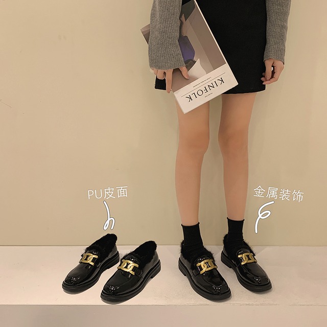 レザースタイルレッドカジュアルブラック 靴 シューズ ローファー フェイクシューズ20993754782