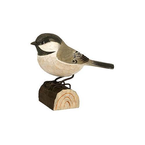 Wildlife Garden】木製DecoBird / アメリカコガラ / Black-capped