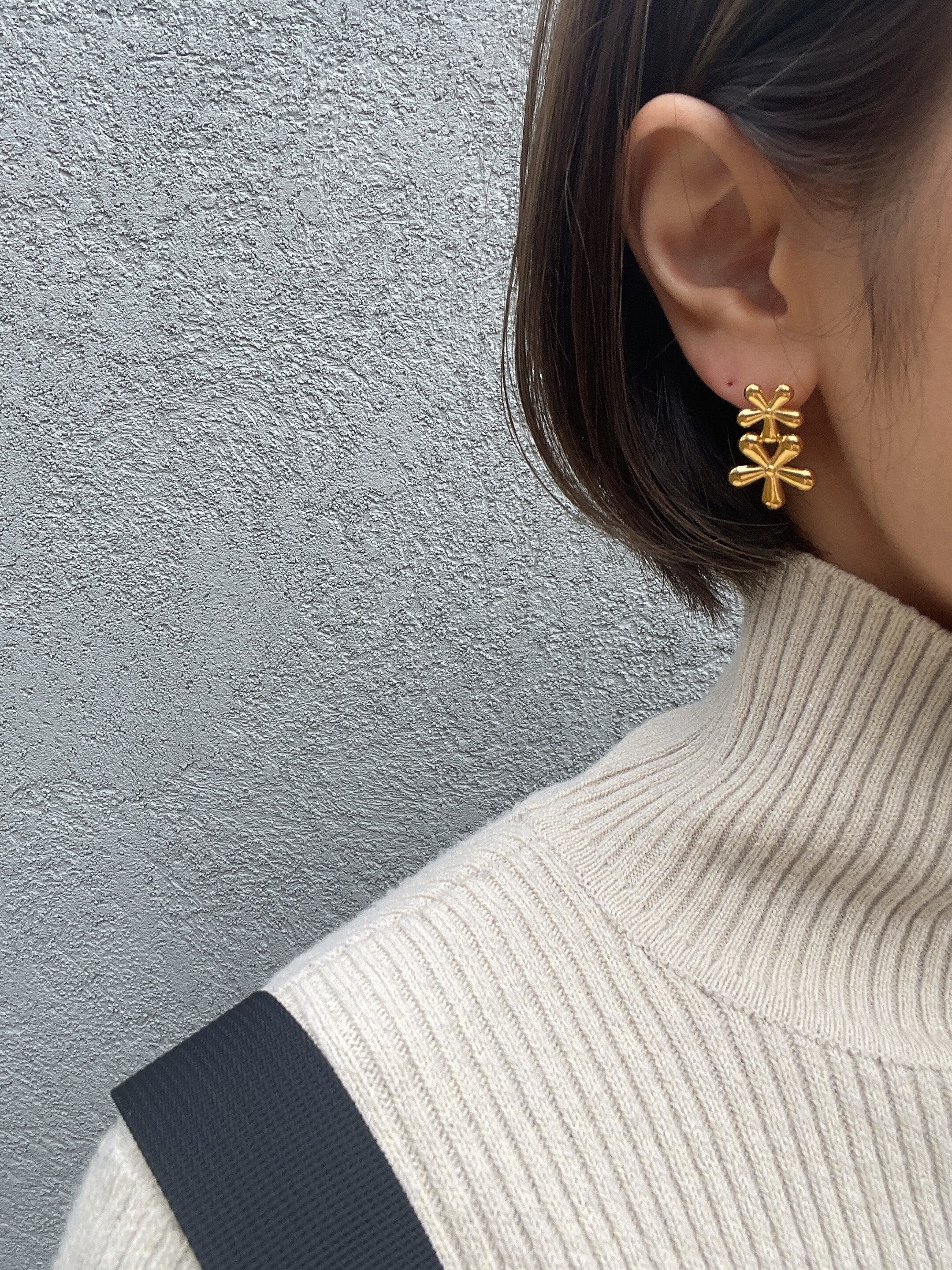 double flower pierce | joie 