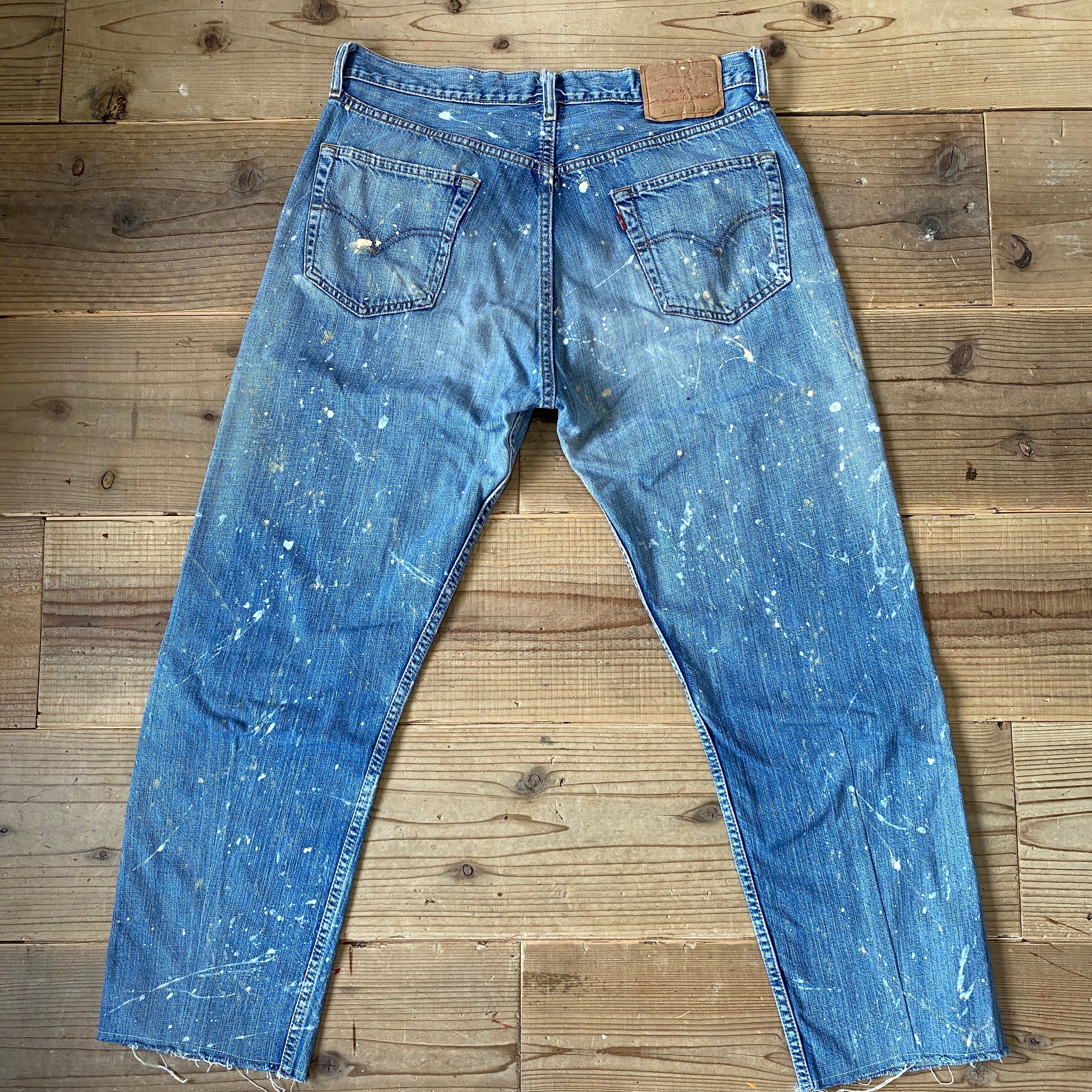 Levi's 501 リーバイス テーパード リメイク デニム W34