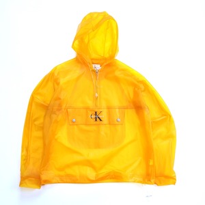 90S CALVIN KLIEN JEANS PVC ANORAK PARKA