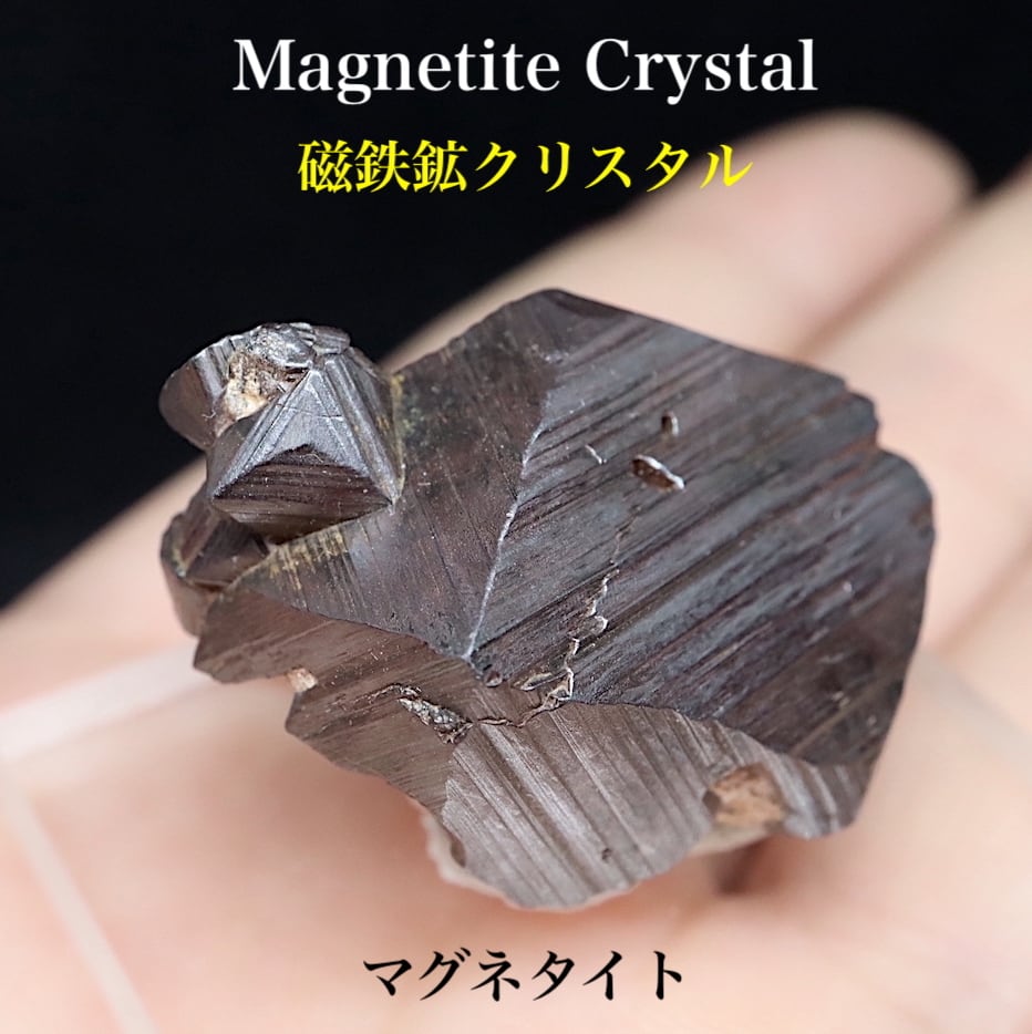 マグネタイト 磁鉄鉱 50g ユタ州産 MGT011 原石　天然石　鉱物