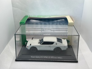 【エブロ】 1/43  日産 スカイライン GT-R KPGC110 1971 (白) 買取品