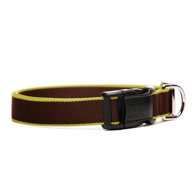 Harry Barker | CHELSEA DOG COLLAR - BROWN×CREM（S）