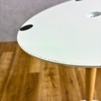 DUENDE デュエンデ TUBE&ROD チューブ&ロッド サイドテーブル カジュアルモダン ホワイト系【中古】【160サイズ】