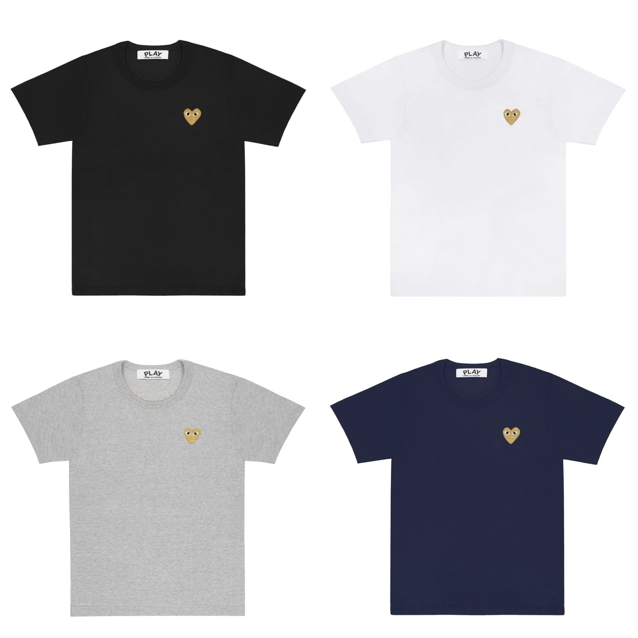 Unisex】PLAY COMME des GARCONS 半袖 Tシャツ ハートロゴ | Pay ID