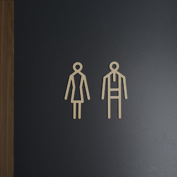 toilet sign / トイレサイン | Sukima.