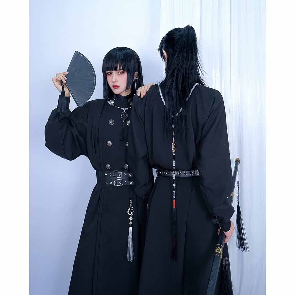 之x倉宝】☆ロングコート+ネックレス+腰ペンダント・夜更 之x倉宝】☆ロングコート+ネックレス+腰ペンダント・夜更