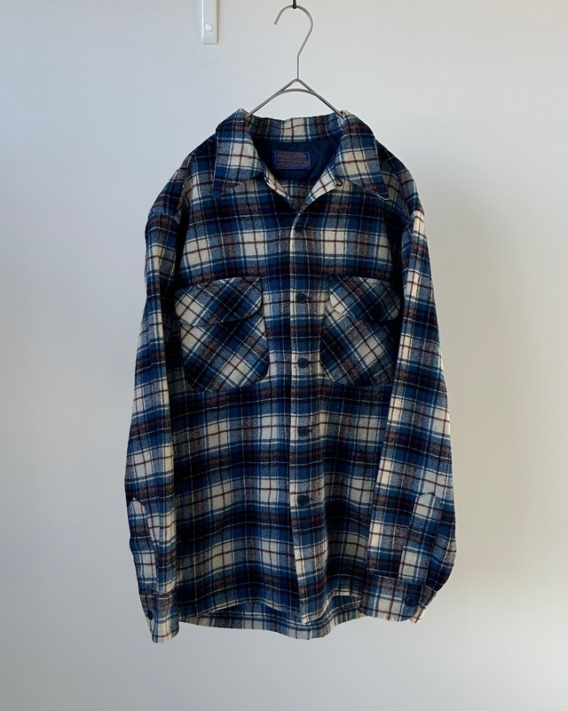 -Pendleton- Vintage 70s M Board Shirt made in USA