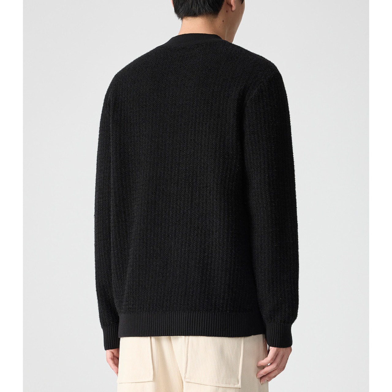 リブクルーネックニットトップス 　TB1781・画像8