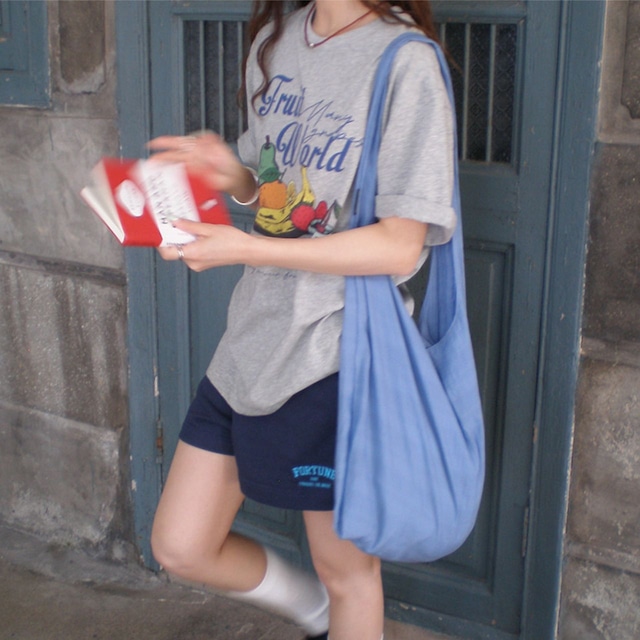 フルーツグラフィックレトロレタリングTシャツ 2col R02405