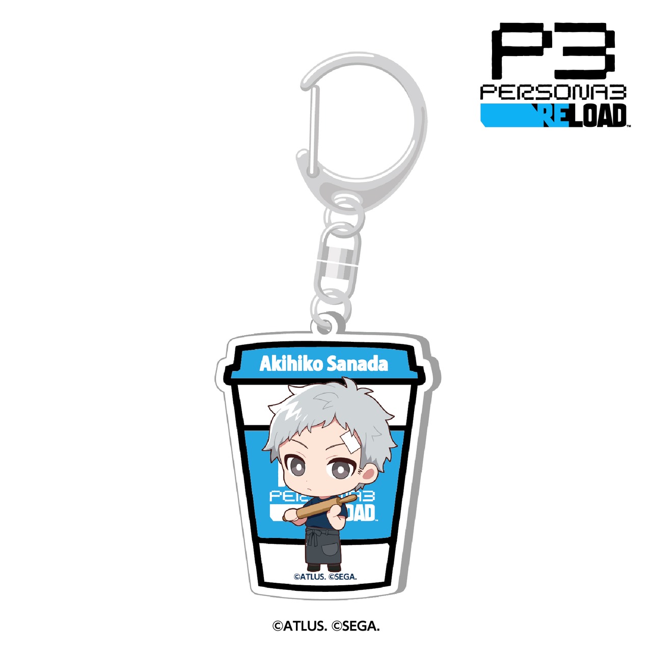 『ペルソナ3 リロード』『ペルソナ5 ザ・ロイヤル』×R Baker コラボ限定　アクリルキーホルダー　P3R（ブラインドパッケージ）