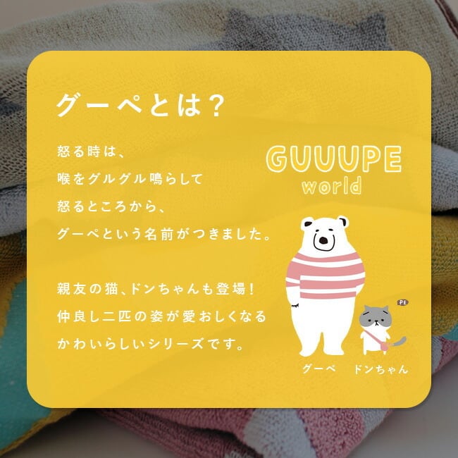 フェイスタオル かわいい 2枚セット クマ タオル 猫 送料無料 アニマル