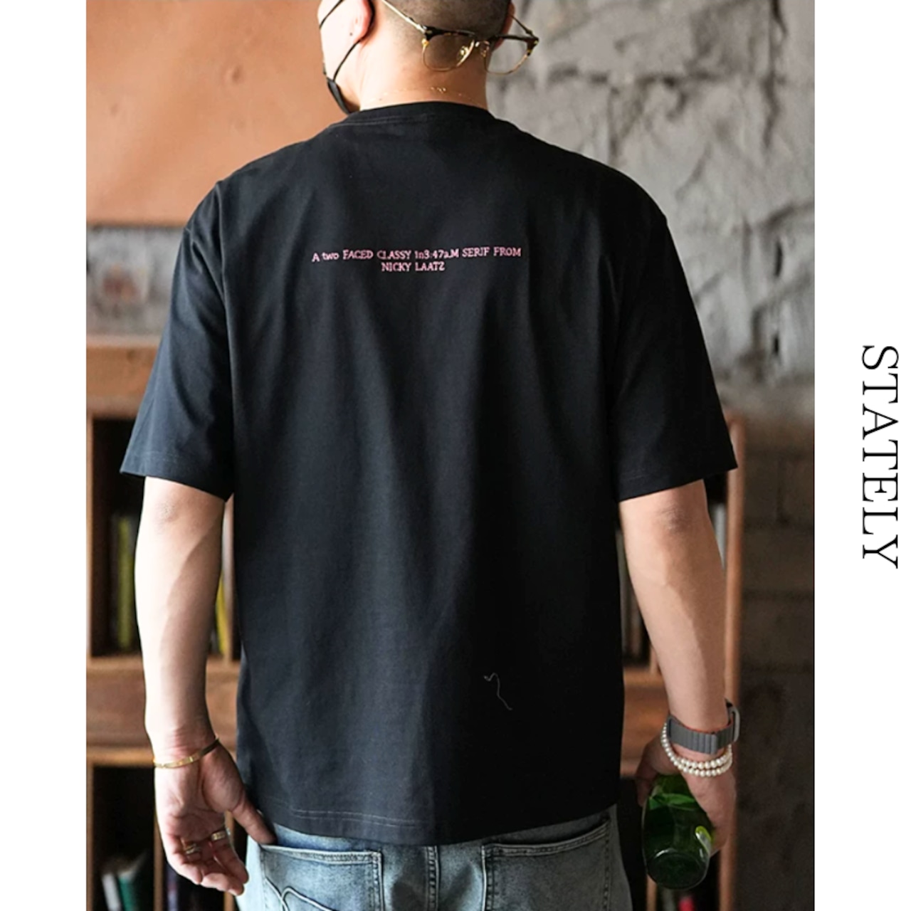 Star Splash Tee/2color_T283・画像3