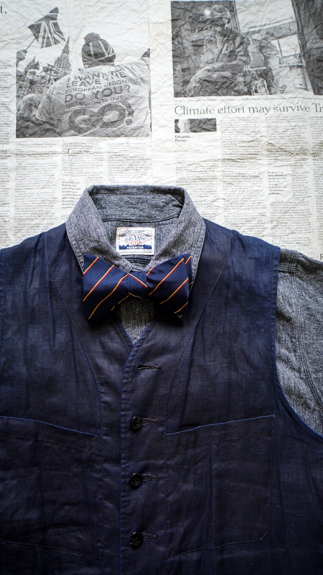 1960s】BROOKS BROTHERS ブルックスブラザーズ レップボウタイ 《黒