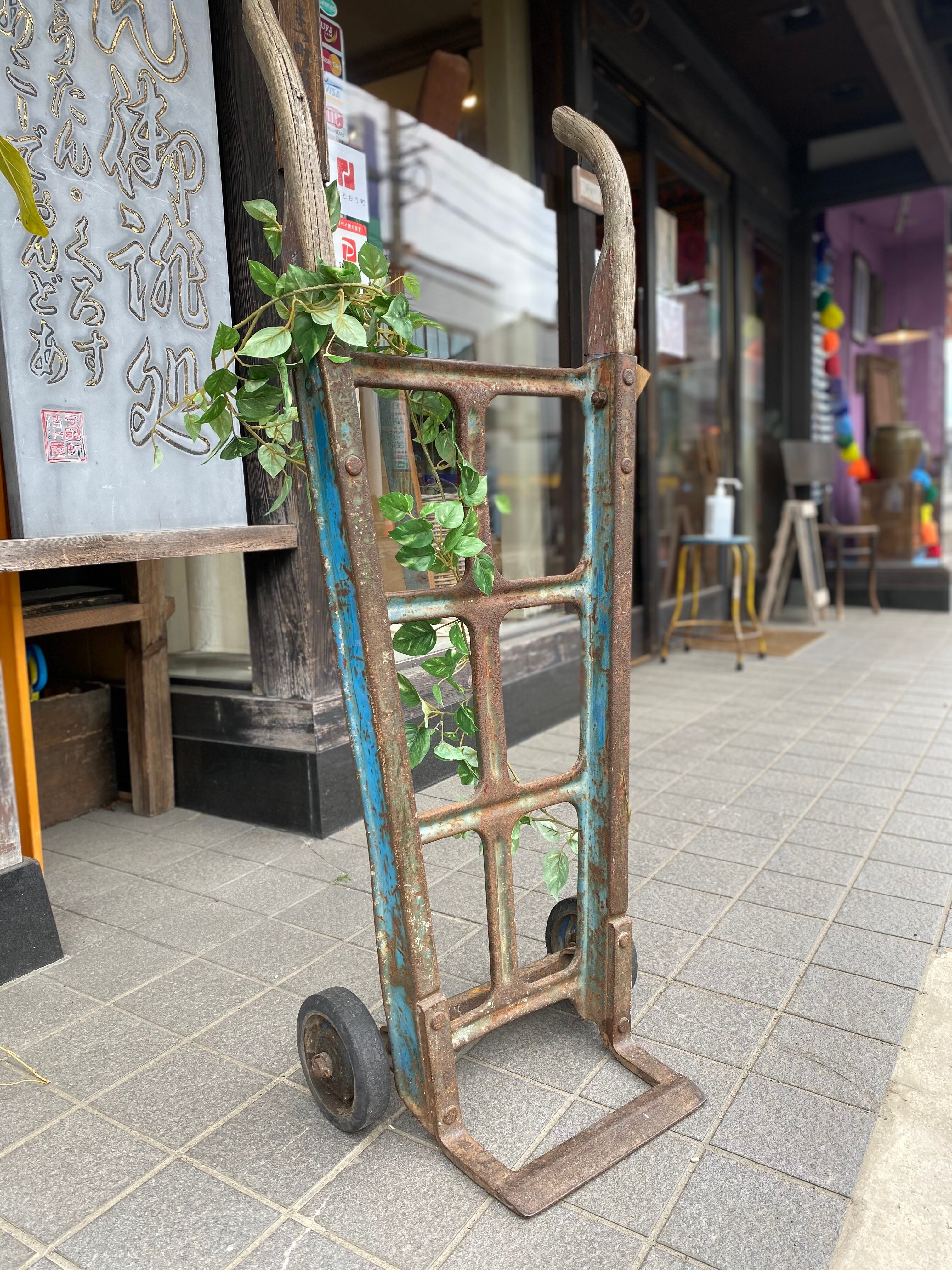 イギリス製 アンティーク台車