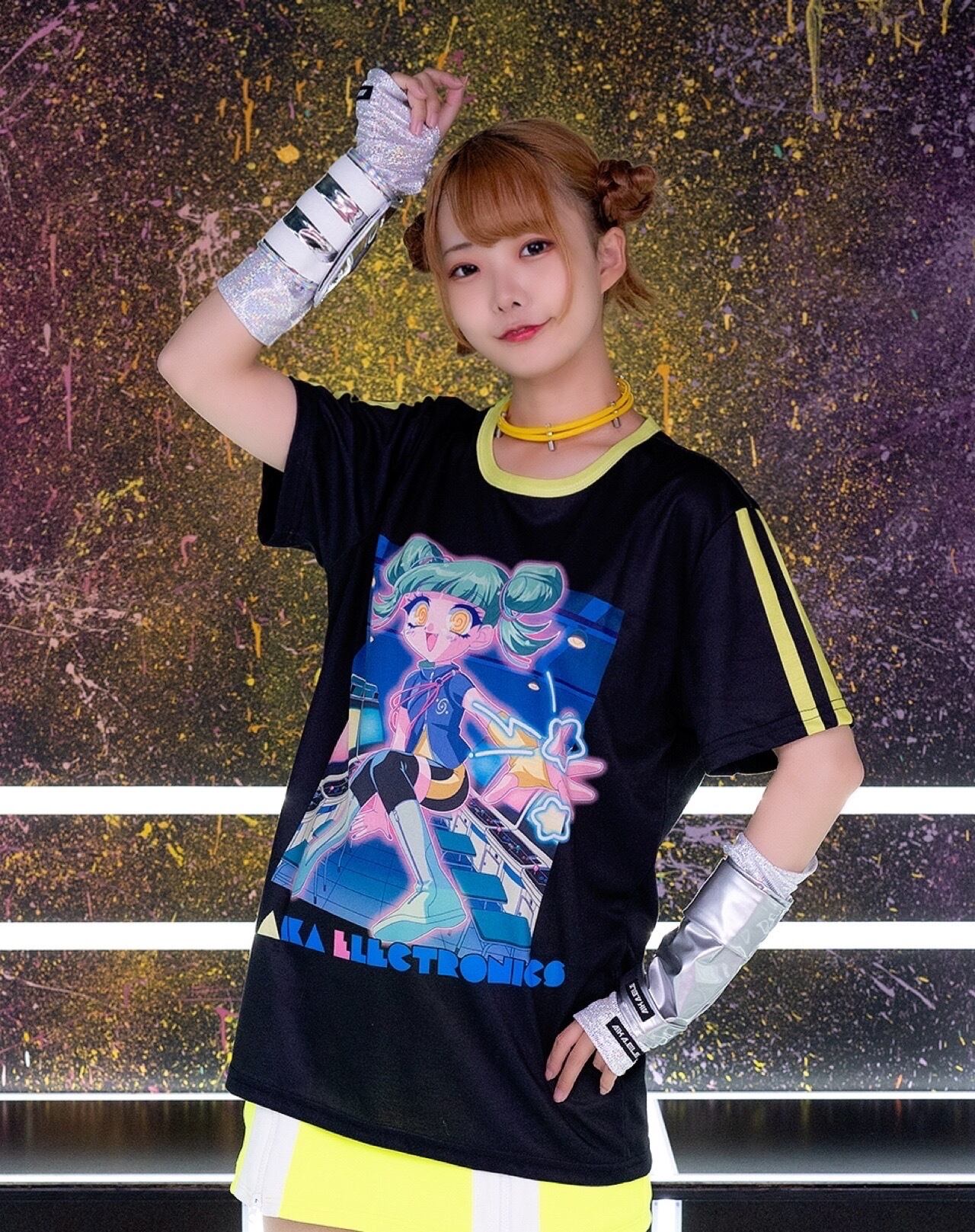 ビデオゲームガールTシャツ ／AIKA ELECTRONICS | AIKA ELECTRONICS 