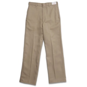 古着 未使用 〜80年代 DAVIS CLOTHING COMPANY ポリエステル スラックスパンツ ドレスパンツ ベージュ 表記：W31　gd408905n w60327