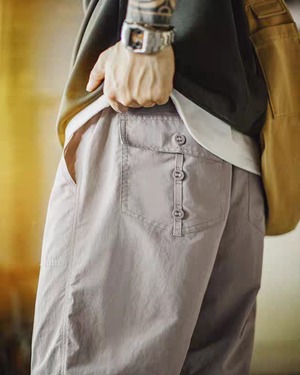 Casual Waterproof Drawstring Pants  K0248