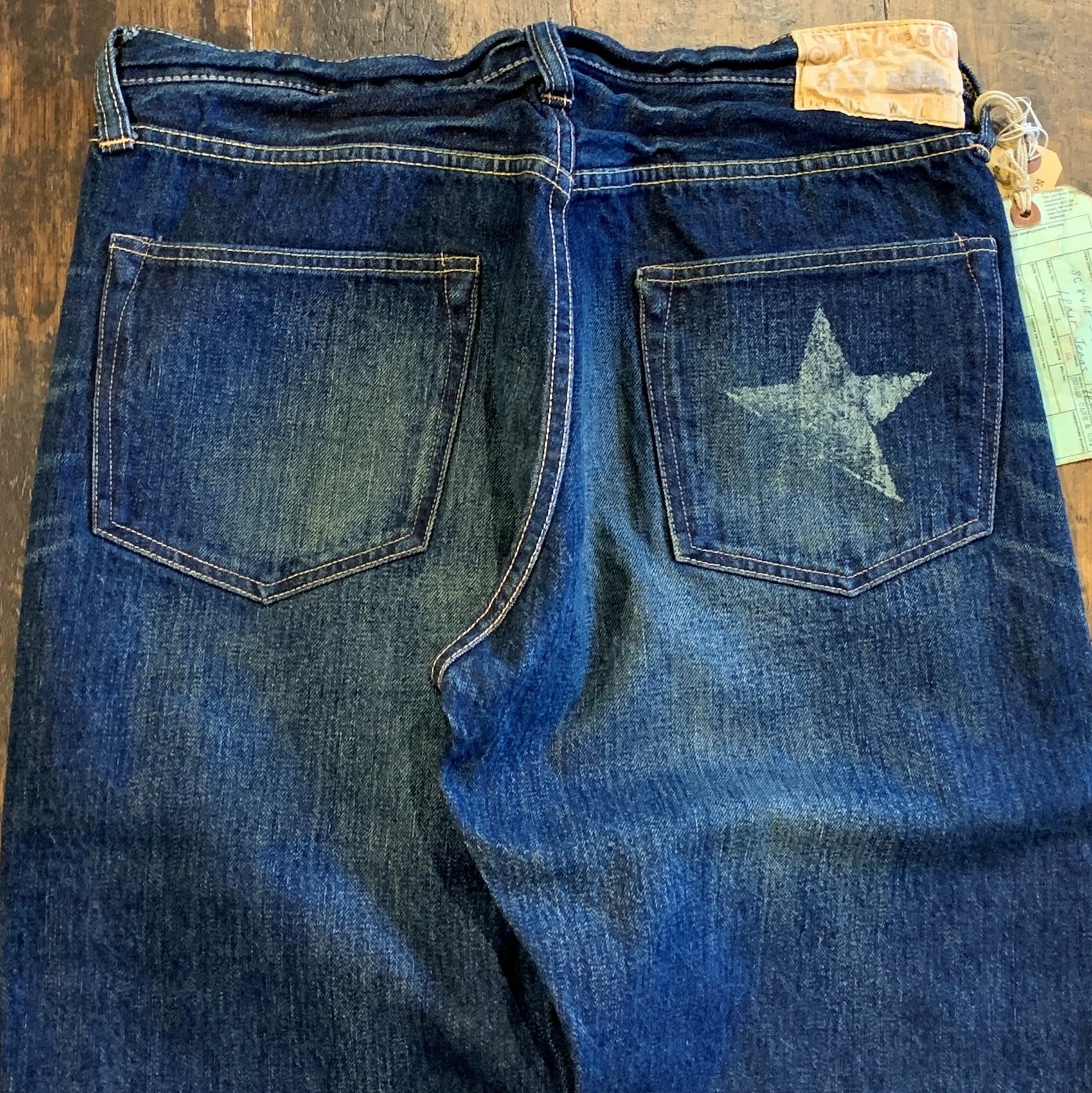 シュガーケーン 14oz.FIBER DENIM LONE STAR JEANS 