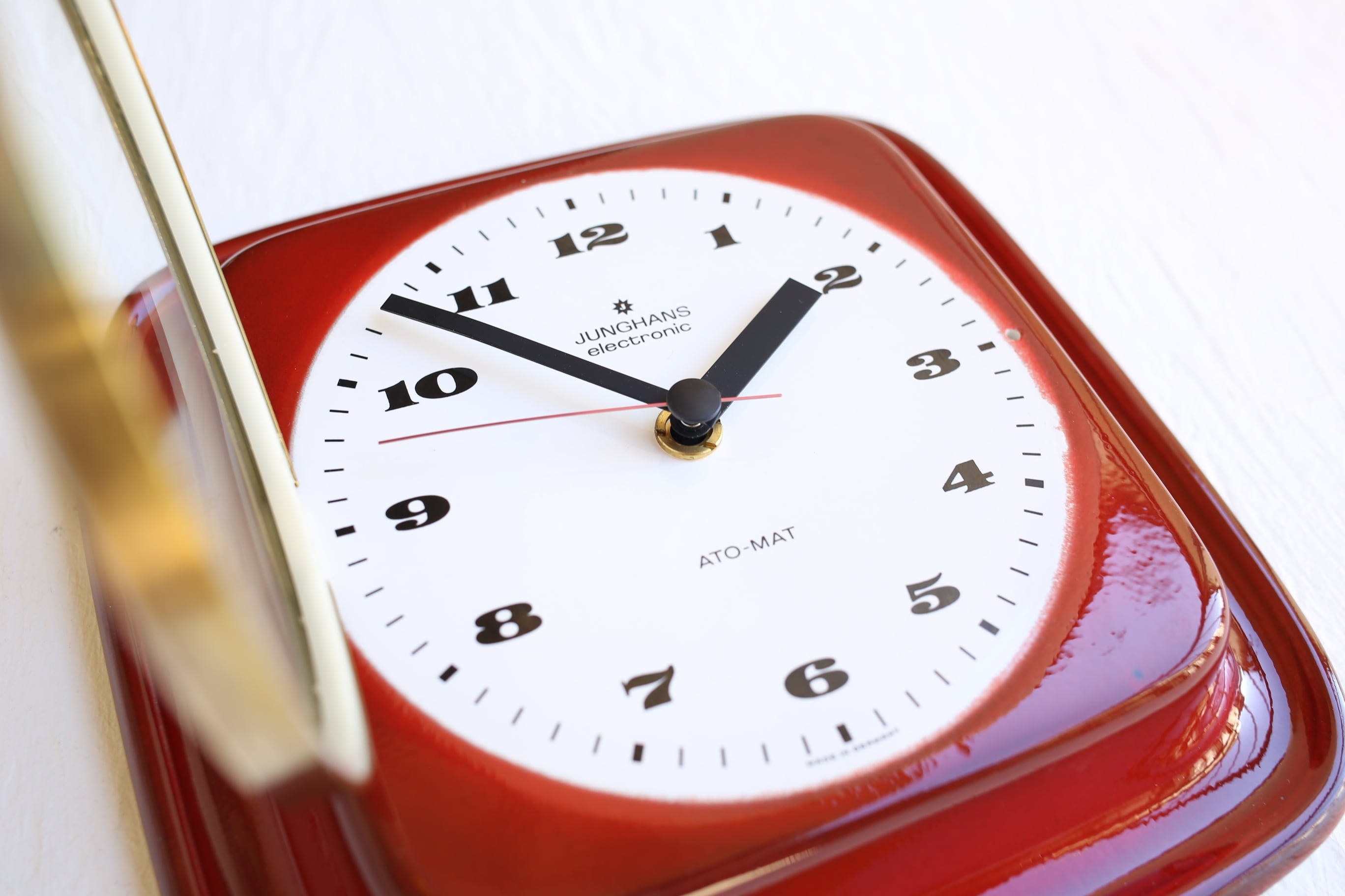 ドイツ アンティーク ヴィンテージ Junghans ユンハンス 掛時計 陶器