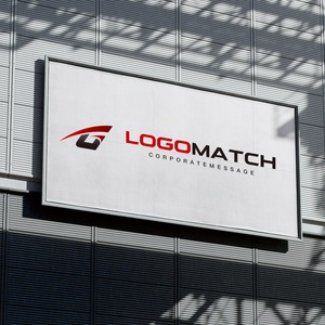 力強く前進するGのロゴ