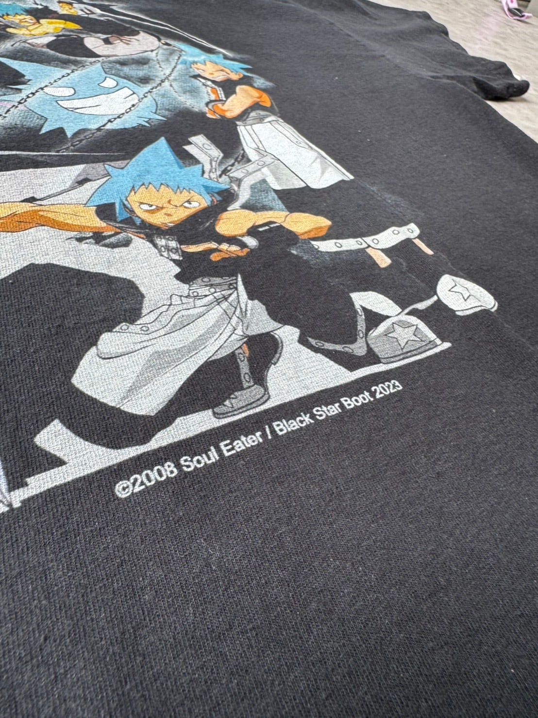 ソウルイーター”ブラック☆スター Print short sleeve t-shirt | S.CLOTHES