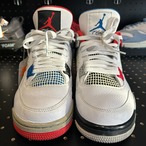 Nike Air Jordan 4 Retro SE "White/Military Blue/Fire Red" US10.5/28.5cm
