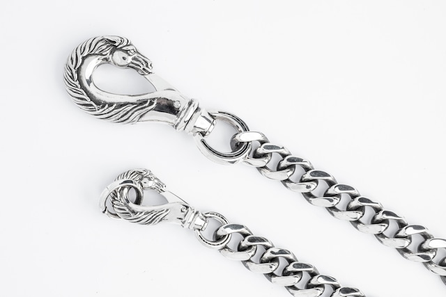 HORSE WALLET CHAIN SILVER (HORSEXHORSE)