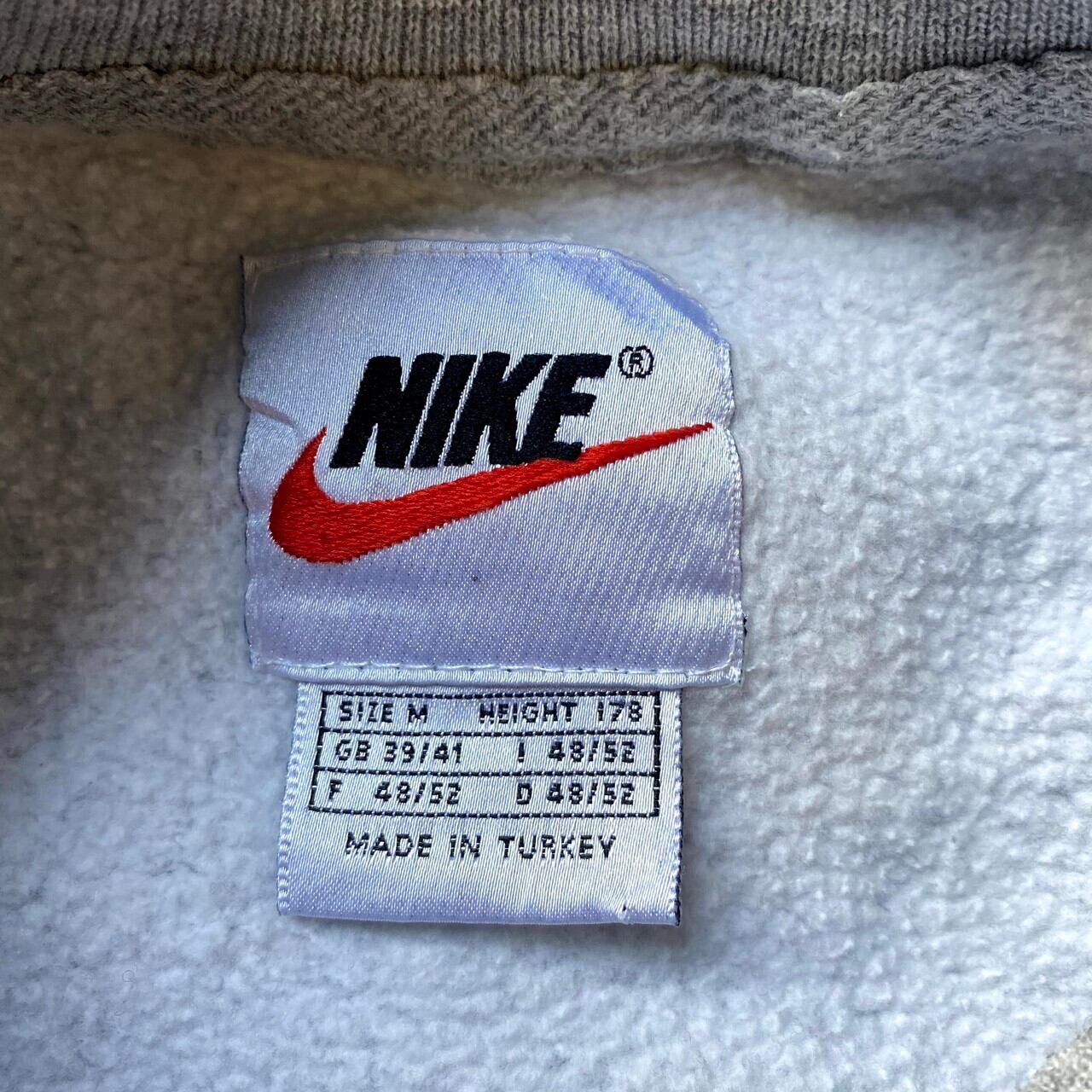 90年代 トルコ製 銀タグ NIKE ナイキ スモールスウォッシュ ワン ...