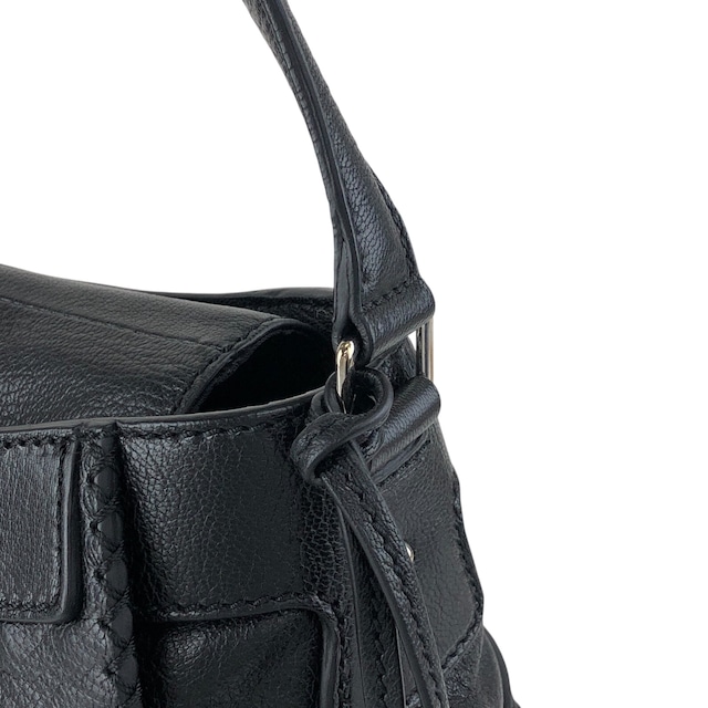 CELINE セリーヌ ショルダーバッグ ブラック 馬車 ホースキャリッジ ロゴ レザー ワンショルダーバッグ vintage ヴィンテージ オールド 6inwsp