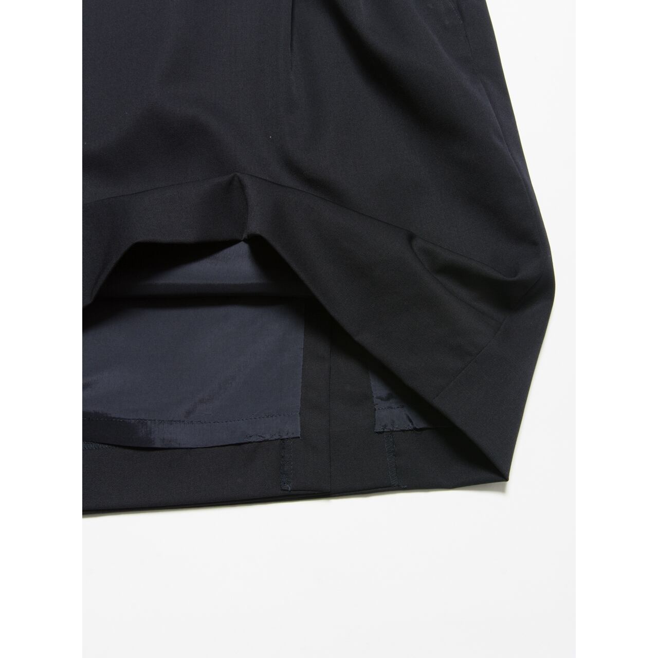 【ISSEY MIYAKE】Made in Japan 90's wool tuck skirt(イッセイミヤケ 日本製 ウールタックスカート)3a