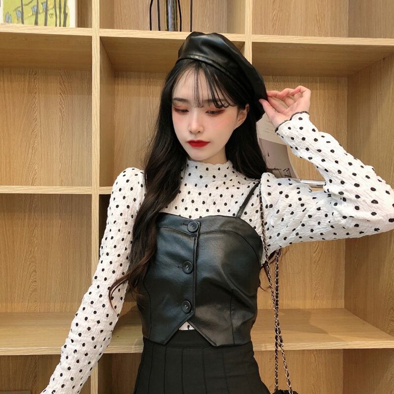 カラー水玉シャツ トップス スーパーモール84691369708