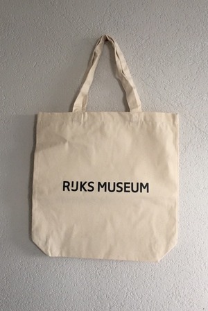 【新入荷】Rijksmuseum アムステルダム国立美術館　外観　ロゴ有り　トートバック