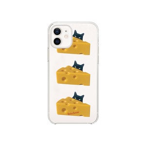 [Briecheese] Three Cheese Cats HardJelly 正規品 韓国 ブランド 韓国ファッション 韓国代行 スマホケース