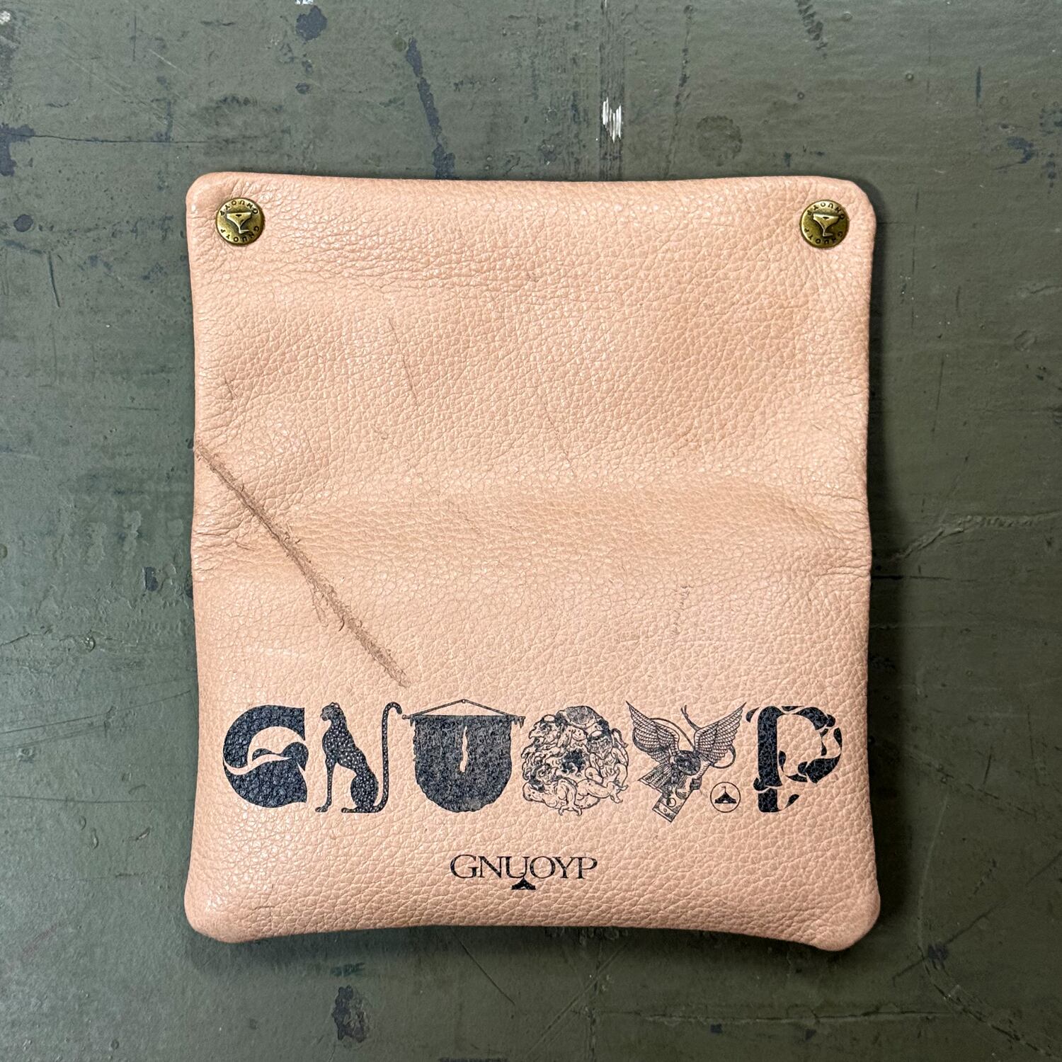 ジャグポーチ(Organic Deer) ヌメ色 | GNUOYP (ニュピ)