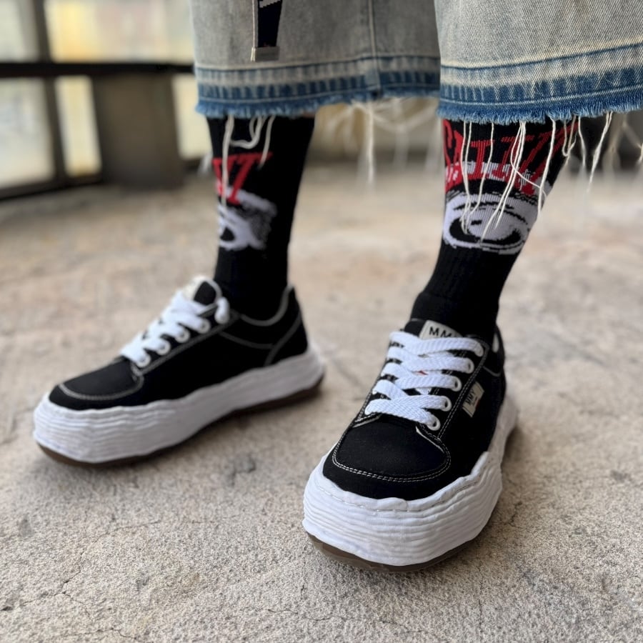 Maison MIHARA YASUHIRO】OLIVER / original sole canvas Low -Top