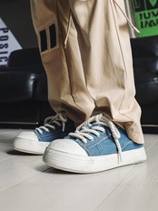 【Stk119】Denim sneaker +5cm