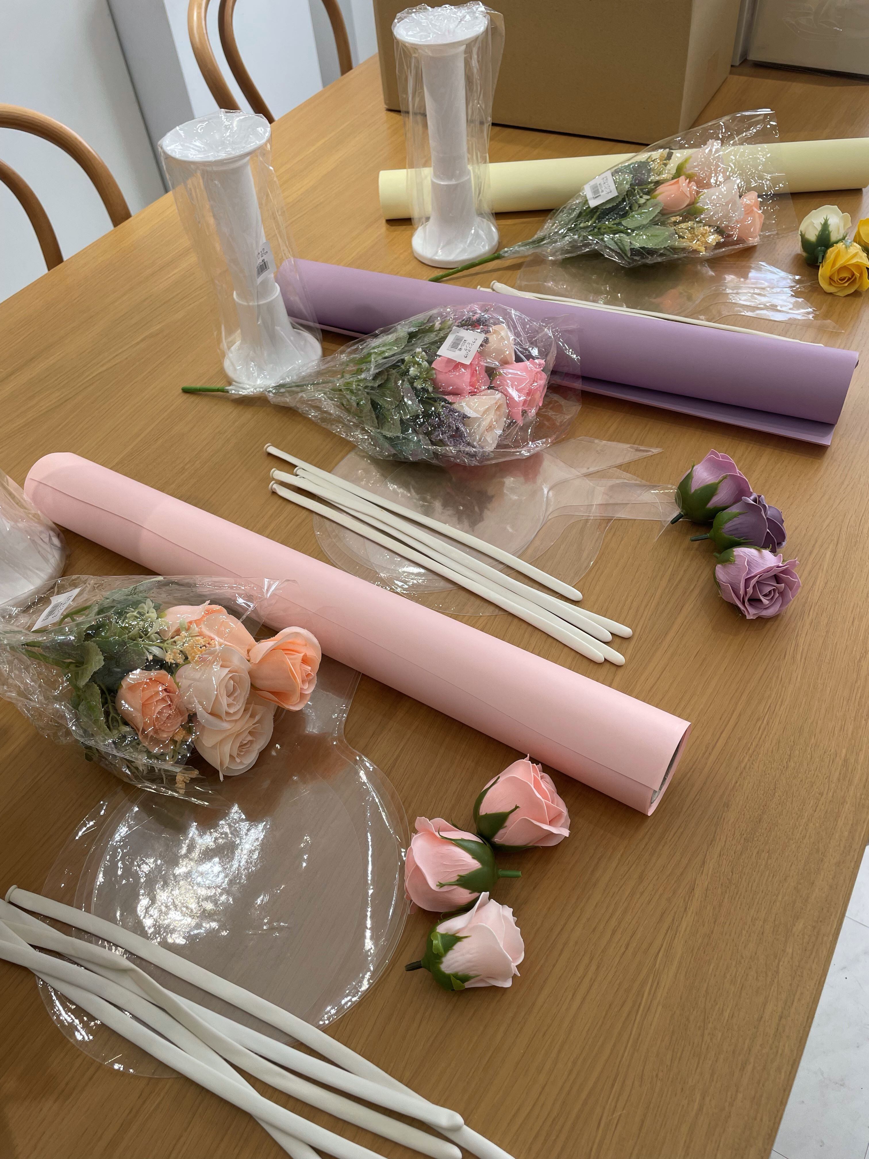 花束フラワーバルーンキット