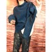 90's BLUE WILLIS コットン ニット セーター