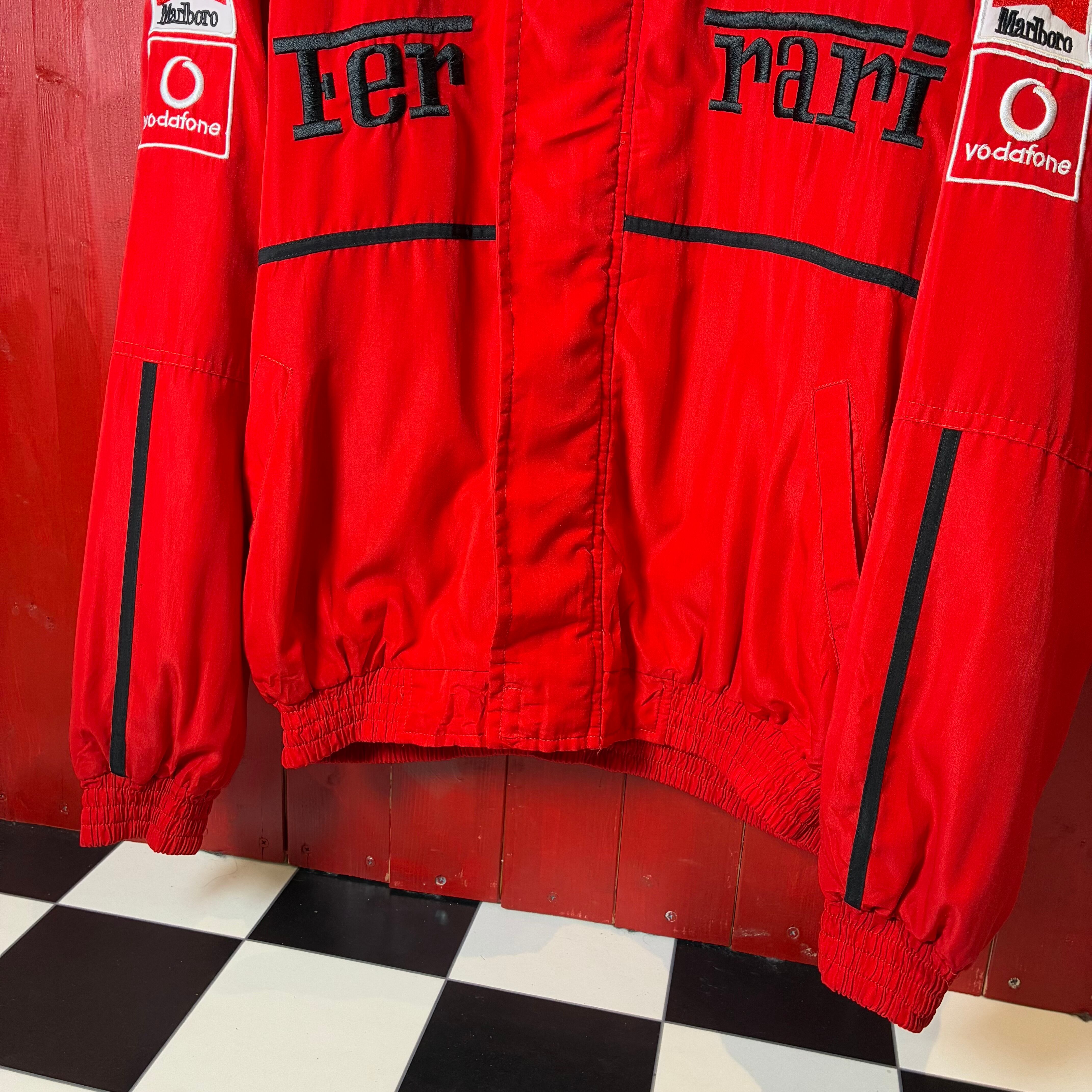Ferrari×Marlboro ナイロンレーシングジャケット フルデコ フェラーリ