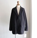 Cale ”Silk woolnidom ⅡB Jacket （Black）”
