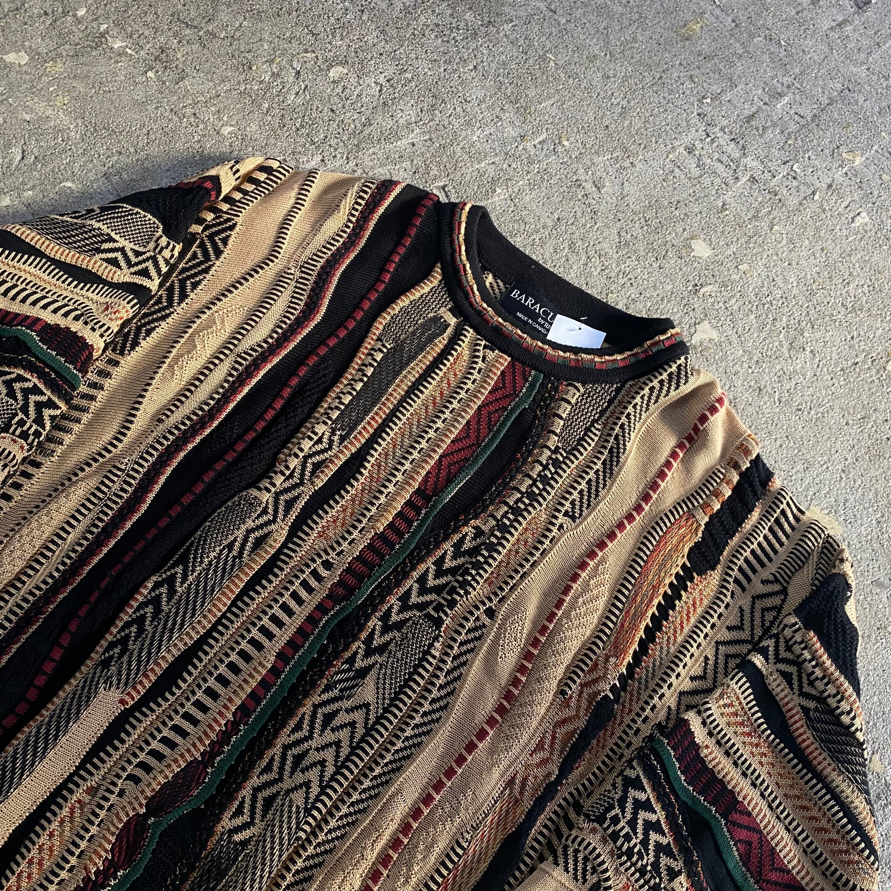 old BARACUTA by TUNDRA 3D design cotton knit【仙台店】 | What