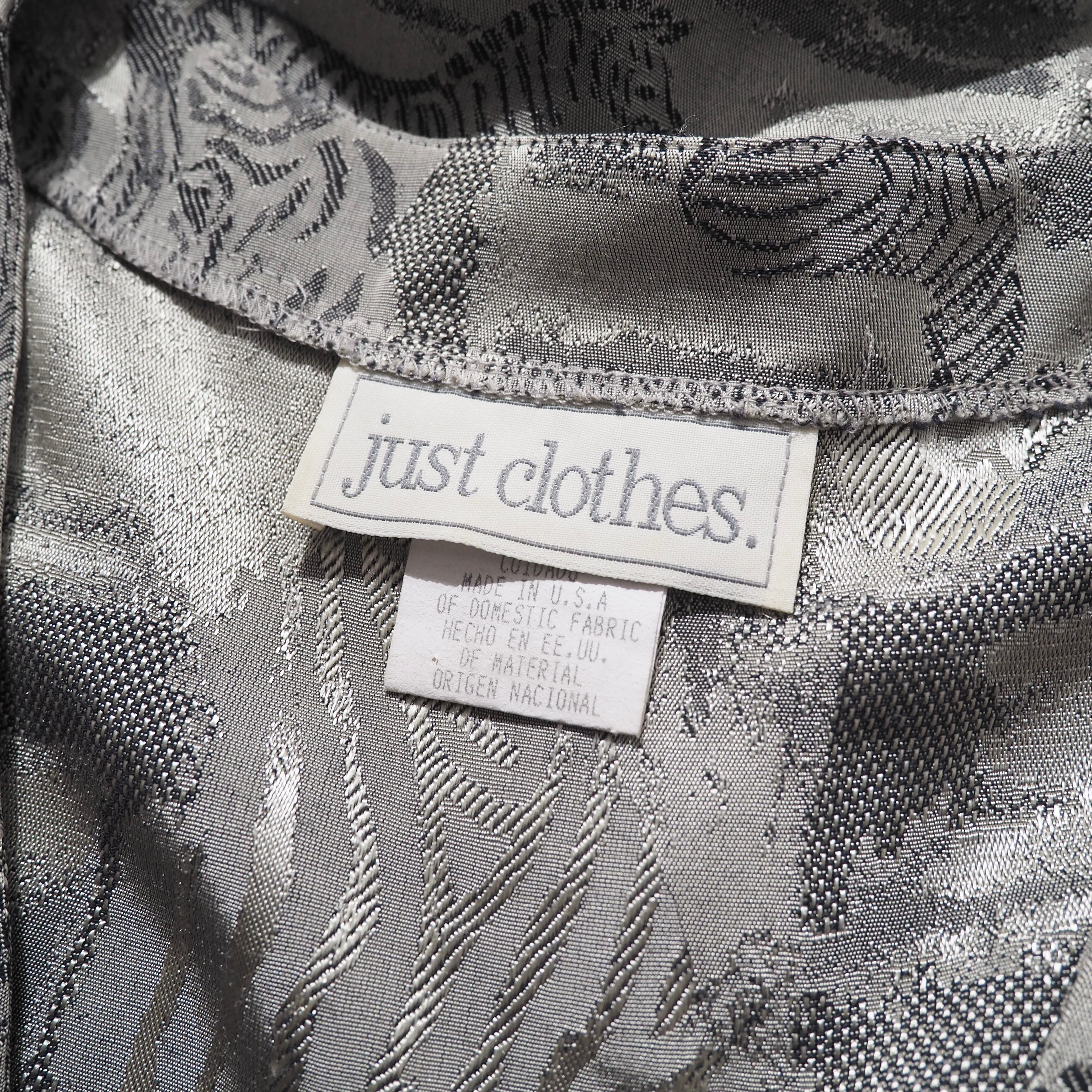 " Made in USA " Hide Zebra embroidery Design vintage loose cardigan jacket