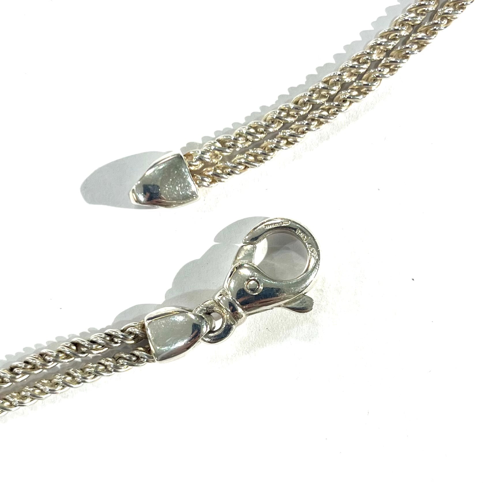 希少【TIFFANY&CO.】 2987 ティファニー ダブルロープ センターノット