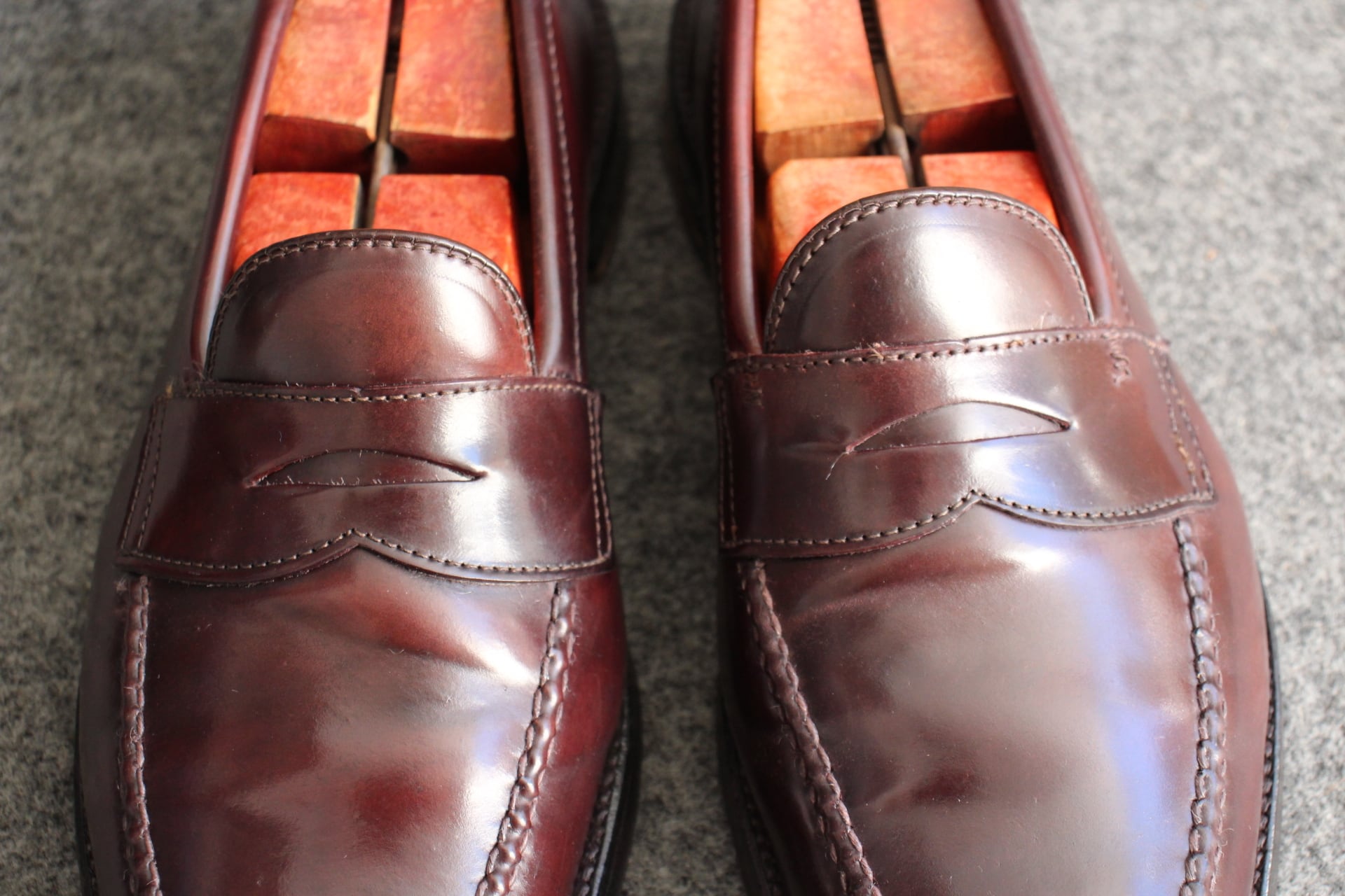 US9.5D Alden ペニーローファー コードバン MADE IN USA | SUPER 8 SHOES